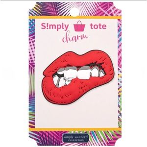 Biting Lips TOTE BAG Inspired Decor - #245